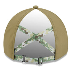 Las Vegas Raiders New Era Women's 2025 Salute to Service Pony Tail Adjustable Hat Green - NFL