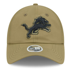 Detroit Lions New Era Women's 2025 Salute to Service Pony Tail Adjustable Hat Green - NFL