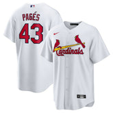 Pedro Pagés St. Louis Cardinals Nike Home Replica Jersey Clearance