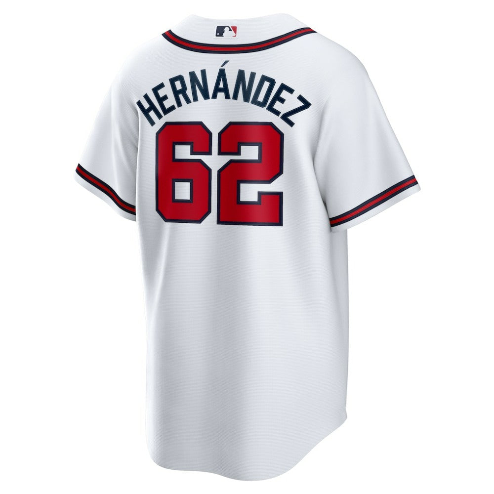 Daysbel Hernandez Atlanta Braves Nike Home Replica Jersey - White | MLB Jerseys
