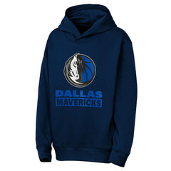 NBA - Dallas Mavericks Outerstuff Youth Back To The Basics Hoodie - Navy