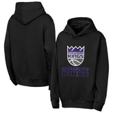 NBA - Sacramento Kings Outerstuff Youth Back To The Basics Hoodie - Black