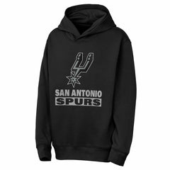 NBA - San Antonio Spurs Outerstuff Youth Back To The Basics Hoodie - Black