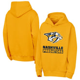 Nashville Predators - Outerstuff Youth Back to Basics Hoodie Gold