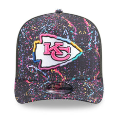 Kansas City Chiefs New Era 2025 NFL Crucial Catch A-Frame 9FIFTY Snapback Hat Black - NFL