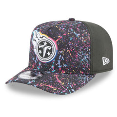 Tennessee Titans New Era 2025 NFL Crucial Catch A-Frame 9FIFTY Snapback Hat Black - NFL