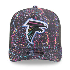 Atlanta Falcons New Era 2025 NFL Crucial Catch A-Frame 9FIFTY Snapback Hat Black - NFL