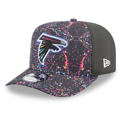 Atlanta Falcons New Era 2025 NFL Crucial Catch A-Frame 9FIFTY Snapback Hat Black - NFL