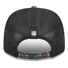 Detroit Lions New Era 2025 NFL Crucial Catch 9SEVENTY Adjustable Hat Black - NFL