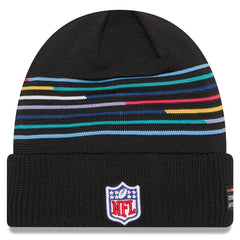 Arizona Cardinals New Era 2025 NFL Crucial Catch Cuffed Knit Hat Black - NFL