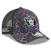 Las Vegas Raiders New Era Youth 2025 NFL Crucial Catch 9FORTY Adjustable Hat Black - NFL