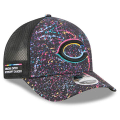Chicago Bears New Era Youth 2025 NFL Crucial Catch 9FORTY Adjustable Hat Black - NFL