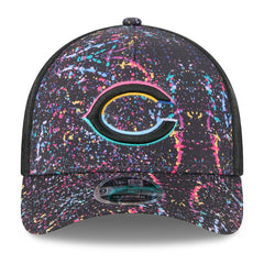Chicago Bears New Era Youth 2025 NFL Crucial Catch 9FORTY Adjustable Hat Black - NFL