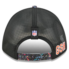 Chicago Bears New Era Youth 2025 NFL Crucial Catch 9FORTY Adjustable Hat Black - NFL