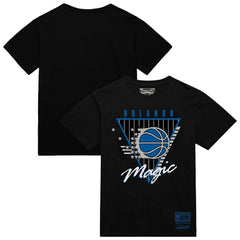 Mitchell & Ness - Orlando Magic Worldwide Collection Tri-Logo T-Shirt - Black