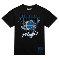 Mitchell & Ness - Orlando Magic Worldwide Collection Tri-Logo T-Shirt - Black
