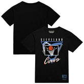 Mitchell & Ness - Cleveland Cavaliers Worldwide Collection Tri-Logo T-Shirt - Black