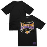 Mitchell & Ness - Los Angeles Lakers Worldwide Collection Glow Up T-Shirt - Black