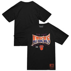 Mitchell & Ness - New York Knicks Worldwide Collection Glow Up T-Shirt - Black