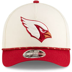 Arizona Cardinals New Era Youth 2025 Rivalries Collection 9FORTY A-Frame Adjustable Hat Natural - NFL