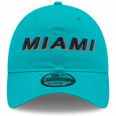 Miami Dolphins New Era 2025 Rivalries Collection Team 9TWENTY Adjustable Hat Aqua - NFL