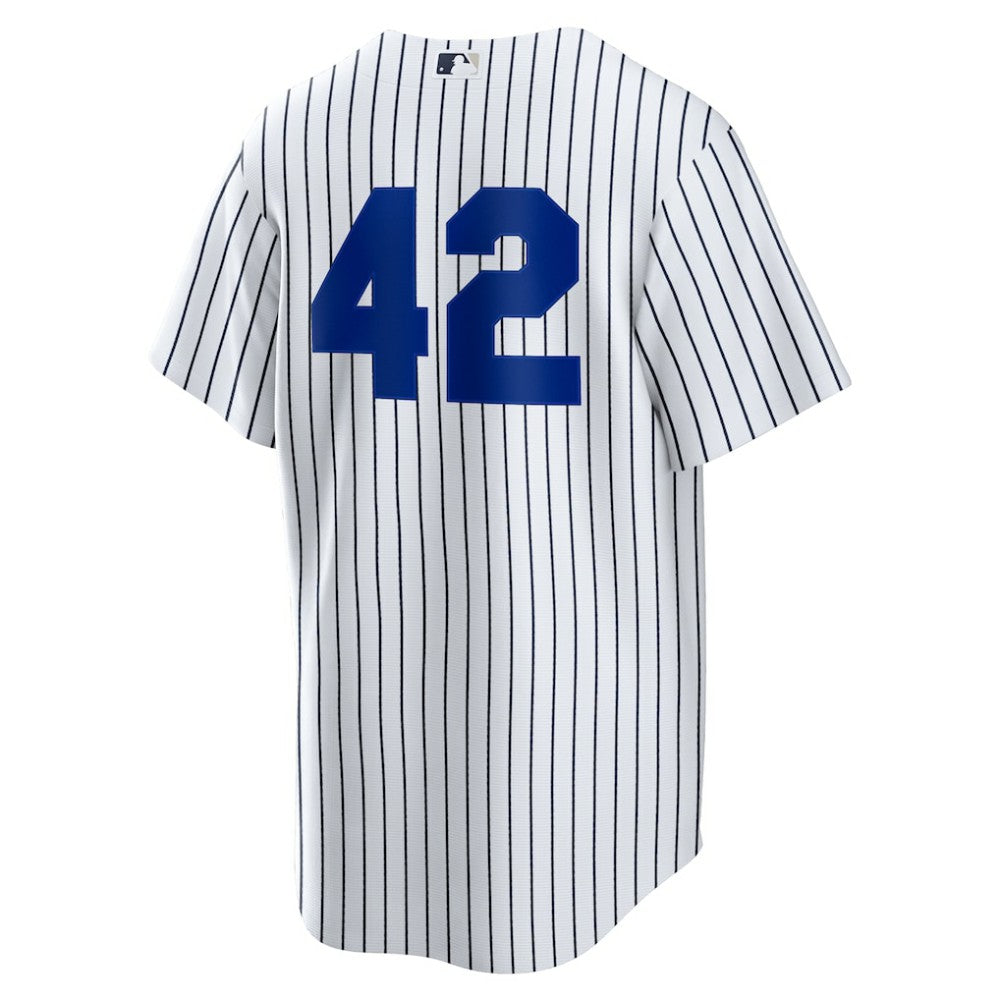 New York Yankees Nike Home 2025 Jackie Robinson Day Replica Jersey - White | MLB Jerseys