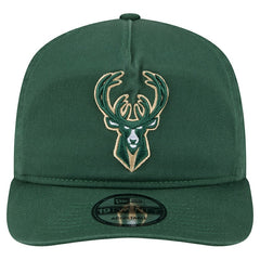 New Era - Milwaukee Bucks Cotton 19TWENTY Adjustable Hat - Hunter Green