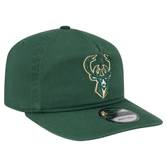 New Era - Milwaukee Bucks Cotton 19TWENTY Adjustable Hat - Hunter Green
