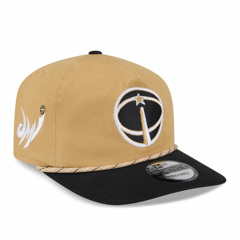 New Era - Washington Wizards 2025/26 City Edition 19TWENTY Adjustable Hat - Gold/Black