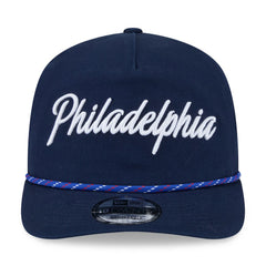 New Era - Philadelphia 76ers 2025/26 City Edition 19TWENTY Adjustable Hat - Navy