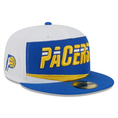 New Era - Indiana Pacers 2025/26 City Edition 59FIFTY Fitted Hat - White/Blue