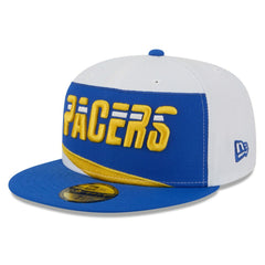 New Era - Indiana Pacers 2025/26 City Edition 59FIFTY Fitted Hat - White/Blue