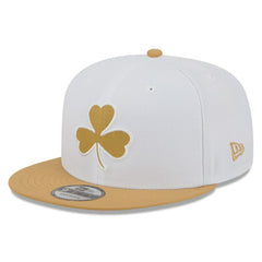 New Era - Boston Celtics 2025/26 City Edition 9FIFTY Snapback Hat - White/Gold