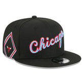 New Era - Chicago Bulls 2025/26 City Edition 9FIFTY Snapback Hat - Black