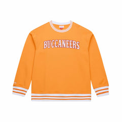 Tampa Bay Buccaneers 50th Season Coaches Sweatshirt – Orange - Mitchell & Ness