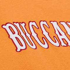 Tampa Bay Buccaneers 50th Season Coaches Sweatshirt – Orange - Mitchell & Ness