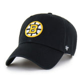 Boston Bruins '47 Core Logo Clean Up Adjustable Hat Black