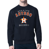 Houston Astros Starter Team Logo Fleece Pullover Sweatshirt On Sale