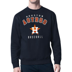 Houston Astros Starter Team Logo Fleece Pullover Sweatshirt On Sale
