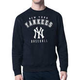 New York Yankees Starter Team Logo Fleece Pullover Sweatshirt Online