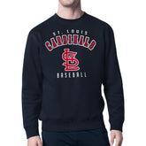 St. Louis Cardinals Starter Team Logo Fleece Pullover Sweatshirt Online