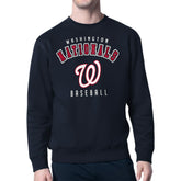 Washington Nationals Starter Team Logo Fleece Pullover Sweatshirt Sale