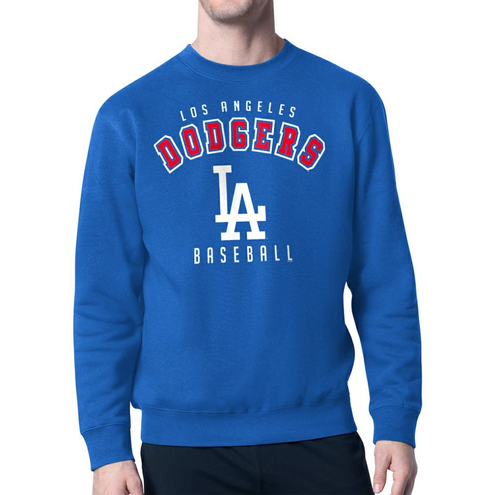 Los Angeles Dodgers Starter Team Logo Fleece Pullover Sweatshirt Lifestyle