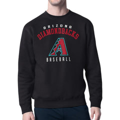 Arizona Diamondbacks Starter Team Logo Fleece Pullover Sweatshirt Online