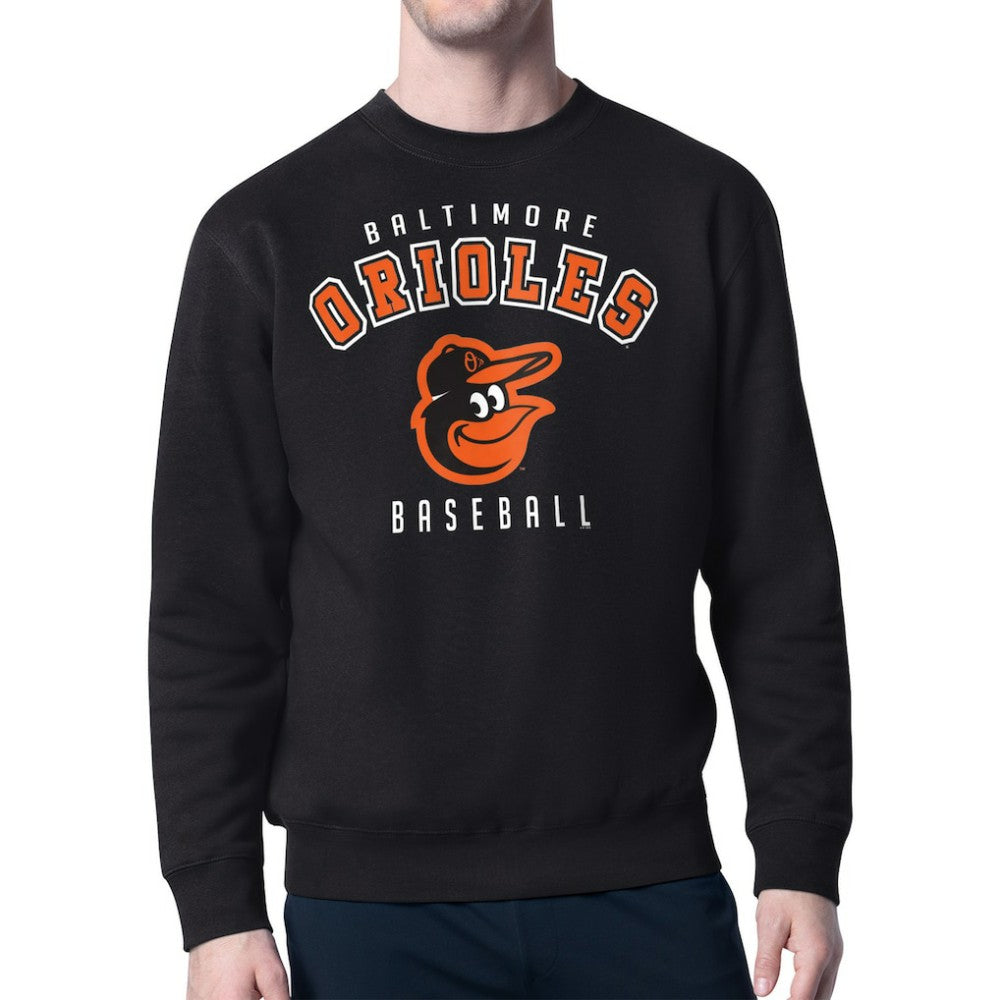 Baltimore Orioles Starter Team Logo Fleece Pullover Sweatshirt Online