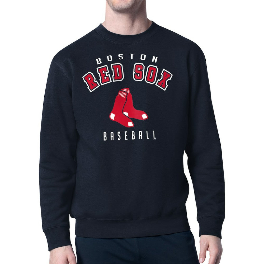 Boston Red Sox Starter Team Logo Fleece Pullover Sweatshirt Online