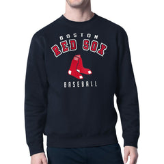 Boston Red Sox Starter Team Logo Fleece Pullover Sweatshirt Online