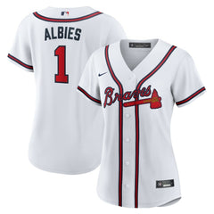 Ozzie Albies Atlanta Braves Nike Women's Home Replica Jersey discount