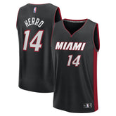 Fanatics - Tyler Herro Miami Heat Fast Break Replica Player Jersey - Black - Icon Edition