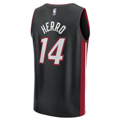 Fanatics - Tyler Herro Miami Heat Youth Fast Break Replica Player Jersey - Black - Icon Edition